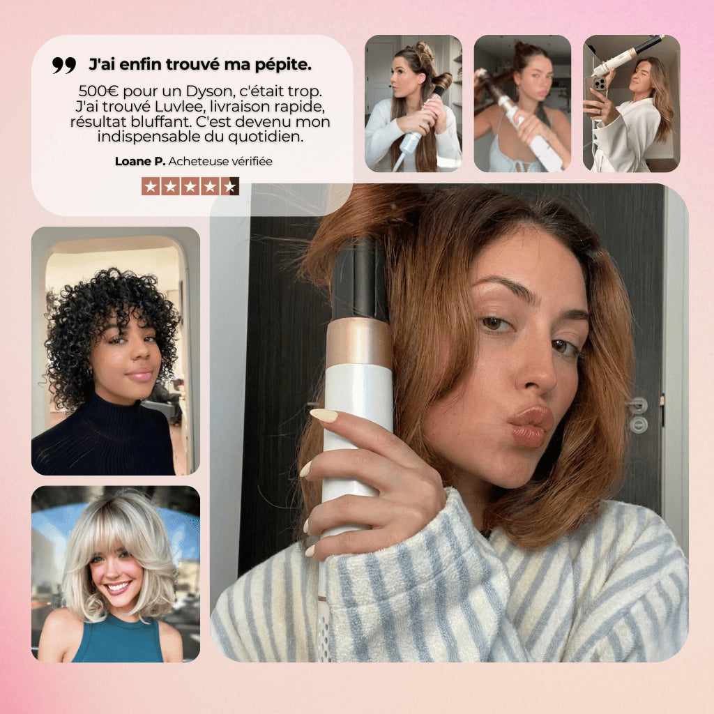 Luvlee Brush - 10 looks, 1 seul appareil